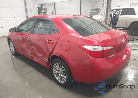 2015 Toyota Corolla Le Premium из США, поврежденный, VIN 2T1BURHE4FC394456